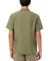 Lacoste Men's Regular-Fit Logo Linen Shirt