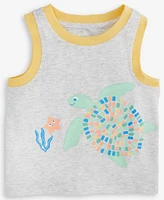 First Impressions Baby Boys Turtle Graphic Tank Top, Exclusively at Macy's