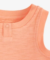 First Impressions Baby Boys Solid Henley Tank Top, Exclusively at Macy's