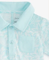 First Impressions Baby Boys Collared Printed Sunsuit, Exclusively at Macy's