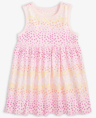 First Impressions Baby Girls Gradient Floral-Print Tank Dress, Exclusively at Macy's