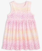 First Impressions Baby Girls Gradient Floral-Print Tank Dress, Exclusively at Macy's