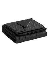 Juicy Couture Satin Heart Stitched Pc. Quilt Set