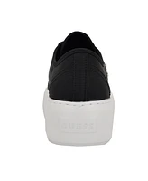 Guess Women's Joezi Triangle Logo Platform Lace-Up Sneakers