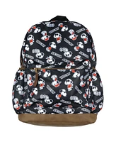 Peanuts Backpack Joe Cool Snoopy All-Over Tossed Print School Book Bag