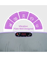 Vibration Plate Fitness Platform – 120 Speed Levels, Whole Body Shaking Machine for Weight Loss, Fat Burn & Lymphatic Drainage