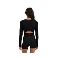 Cotton On Women's Active Seamless Long Sleeve Top