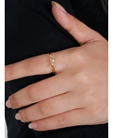 Devata Love Knot Ring in 14K Gold, Size 8, approx. 2.5 grams