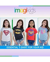 Justice League Girls Dc Comics Super Ringer T-Shirt