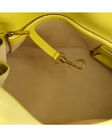 Pre-Owned Delvaux Small East West Brillant Top Handle Bag Leather