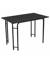 5 Pieces Wood Rectangular Dining Table Set