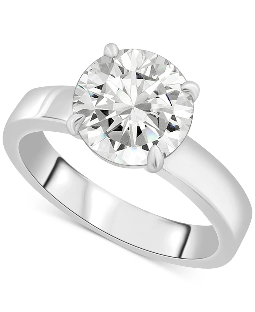Gsi Certified Diamond Solitaire Engagement Ring (2 ct. t.w.) 14k White or Yellow Gold