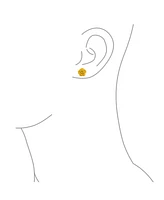 Bling Jewelry Set of 3 Romantic 3D Carved Rose Flower Post Stud Earrings 10MM Lightweight