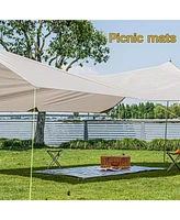 Naturehike Aluminum Foil Foldable Picnic Blanket, Ultralight Ground Sheet Mat, Waterproof Camping Tarp