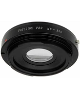 Fotodiox Mount Adapter with 1.4x Multi-Coated Focusing Correction Lens for Minolta Md/Mc Lens to Canon Eos Ef-Mount Camera