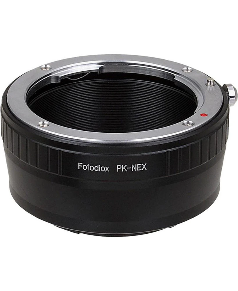 Fotodiox Lens Mount Adapter for Pentax K Mount (Pk) Slr Lens to Sony Alpha E-Mount Mirrorless Camera Body