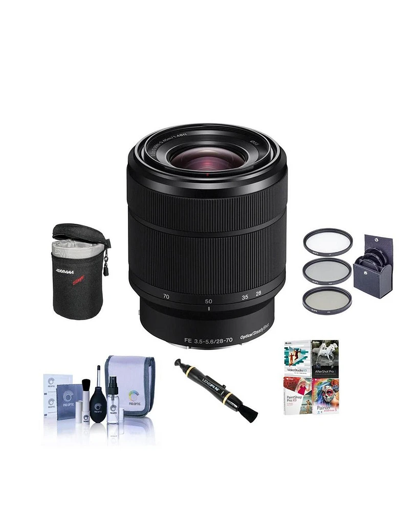 Sony Fe 28-70mm F3.5-5.6 Oss E-Mount Lens