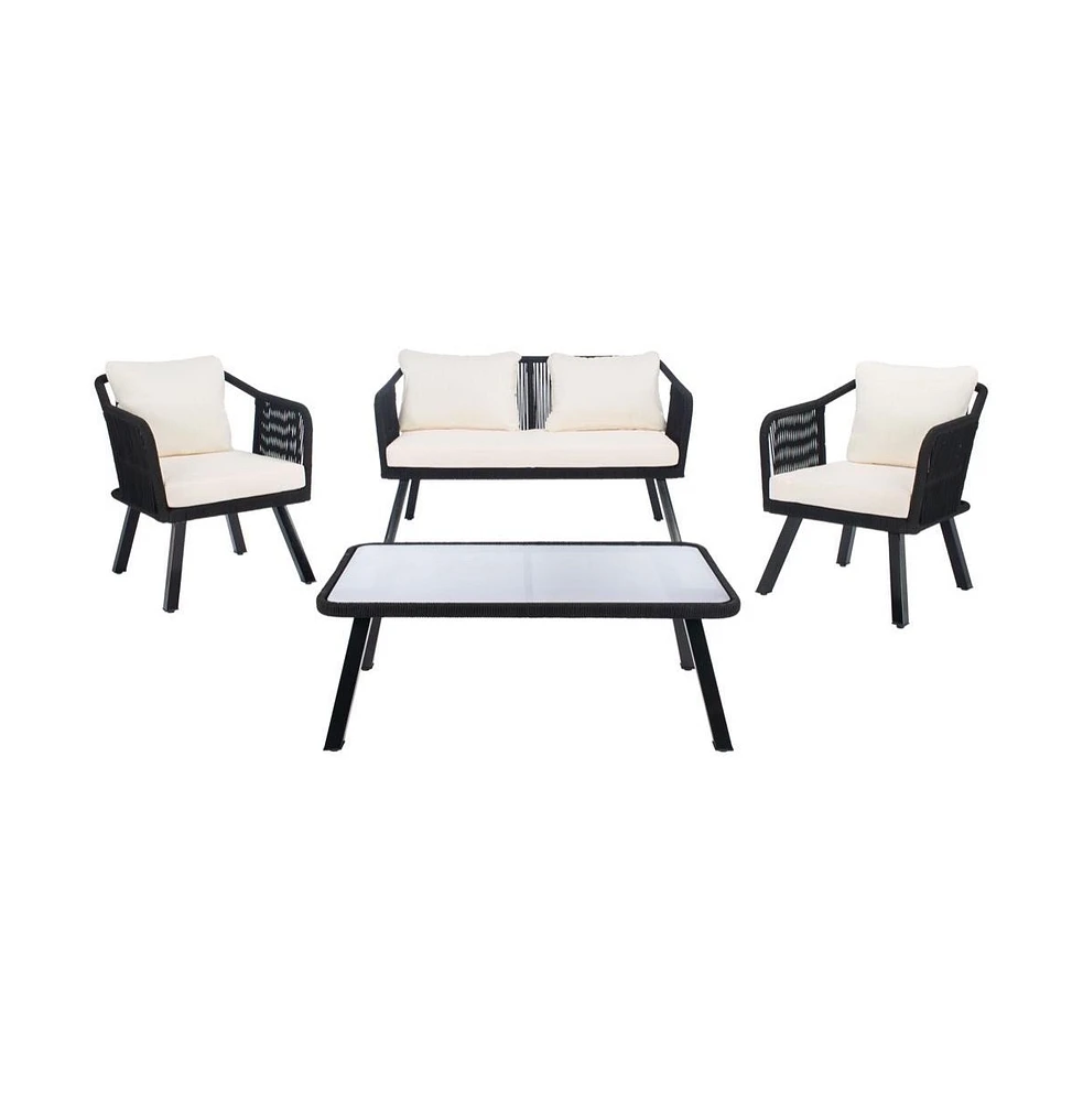 Torsla 4PC Rope Living Set