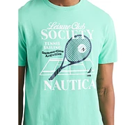 Nautica Men's Tennis Classic-Fit Graphic T-Shirt
