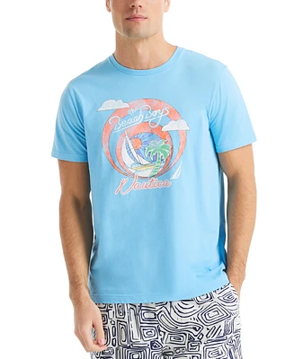 Beach Boys x Nautica Men's Classic-Fit Graphic T-Shirt