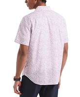 Nautica Men's Classic-Fit Printed Button-Down Shirt