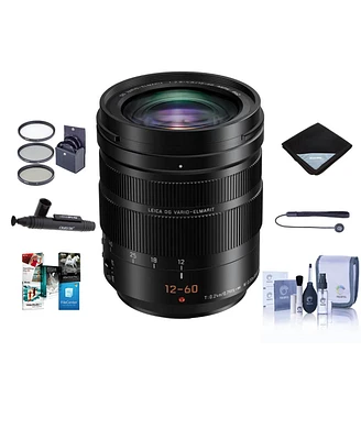 Panasonic Panasonic Lumix Professional 12-60mm Camera Lens, Leica Dg Vario-elmarit, F2.8-4.0 Asph, Power O.i.s, Mirrorless Micro Four Thirds (H-ES1206