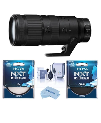 Nikon Nikkor Z 70-200mm f/2.8 Vr S Lens for Nikon Z, Bundle with Hoya 77mm Uv+Cpl Filter Kit, Cleaning Kit, Cleaning Cloth