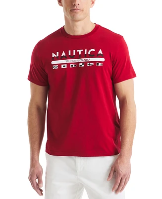 Nautica Men's Heritage Logo Graphic T-Shirt
