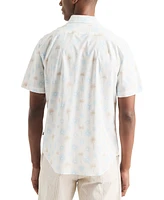 Nautica Men's Classic-Fit Tropical-Print Shirt