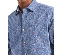 Nautica Men's Printed Floral Shirt