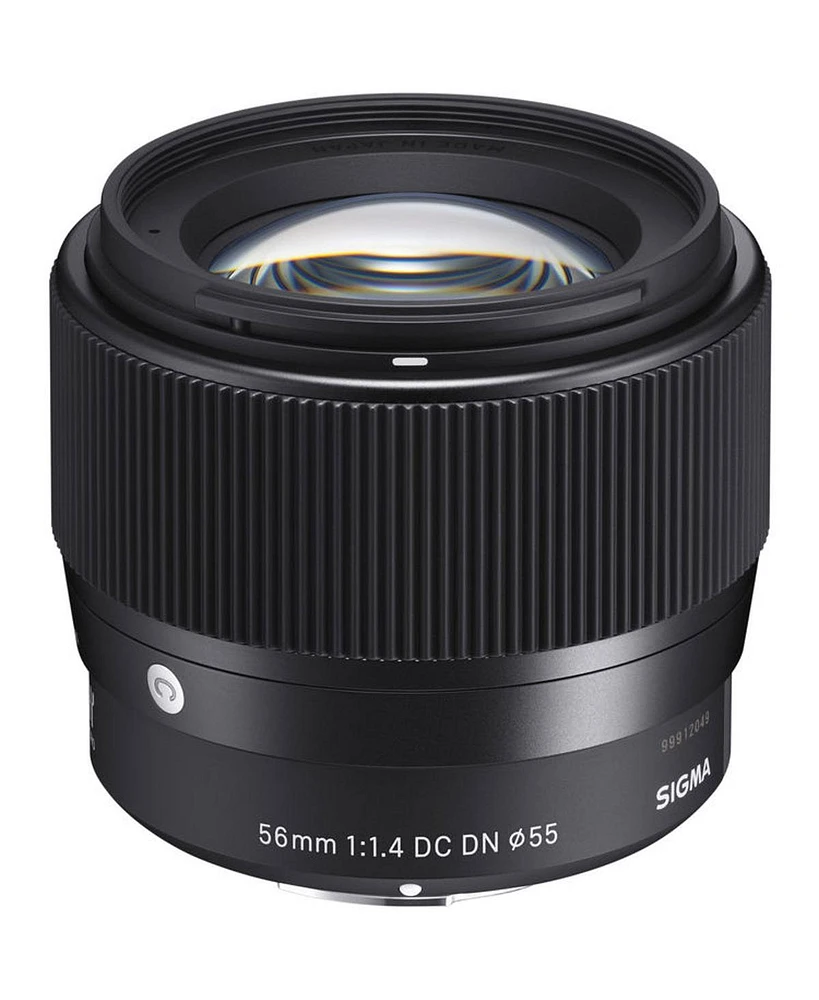 Sigma 56mm f/1.4 Dc Dn Contemporary Lens for Micro Four Thirds