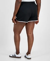 Derek Heart Trendy Plus Mid-Rise Dolphin Shorts