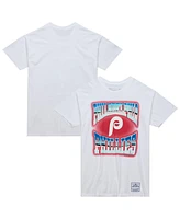 Mitchell & Ness Men's White Philadelphia Phillies Stateside Pastel T-Shirt