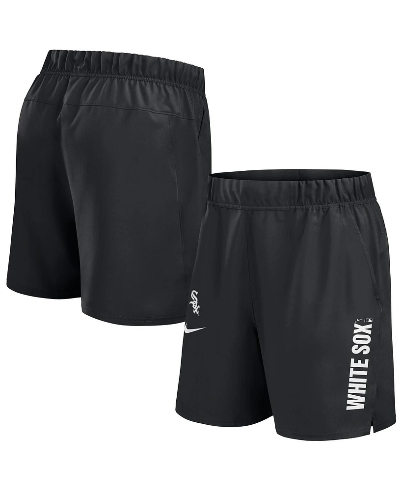 Nike Men's Black Chicago White Sox Woven Victory Performance Shorts