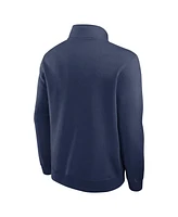 Nike Men's Navy Minnesota Twins Cooperstown Collection Fleece Half-Zip Pullover Sweatshirt