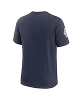 Nike Men's Heather Navy Boston Red Sox Cooperstown Collection Eras Tri-Blend T-Shirt