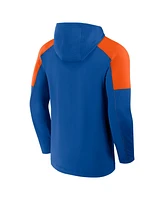 Fanatics Men's Blue Fc Cincinnati Red Card Transitional Pullover Hoodie