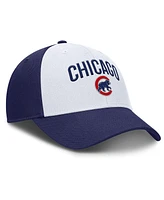 Nike Men's White/Royal Chicago Cubs Club Performance Adjustable Hat