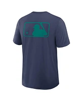 Nike Men's Navy Seattle Mariners Authentic Collection Early Work Tri-Blend Performance T-Shirt