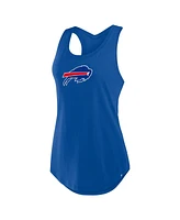 Fanatics Women's Royal Buffalo Bills Iron Fan Tank Top