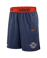 Nike Men's Navy/Orange Houston Astros 2025 City Connect Authentic Collection Knit Shorts