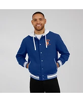 Fanatics Men's Royal New York Mets Full-Snap Hooded Jacket