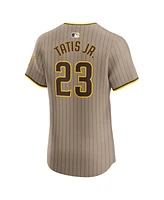 Nike Men's Fernando Tatis Jr. Sand San Diego Padres Alternate Elite Player Jersey