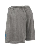 Nike Men's Gray Detroit Lions Sideline Reversible Performance Shorts