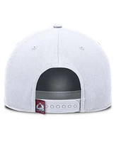 Fanatics Men's White Colorado Avalanche Rope A-Frame Adjustable Hat