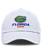 Top Of The World Women's White Florida Gators Mom Logo Staple Adjustable Hat