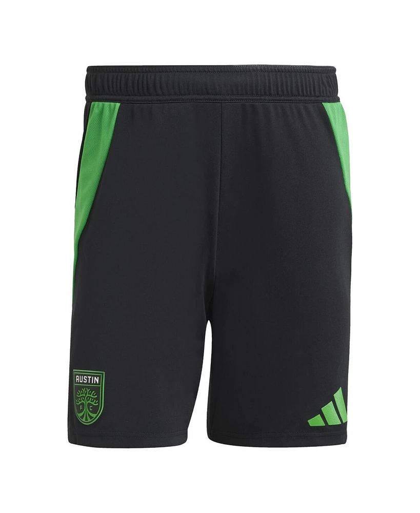 Adidas Men's Black Austin Fc Home 2025 The Heartbeat Kit Authentic Shorts