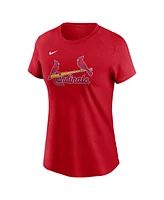 Nike Women's Willson Contreras Red St. Louis Cardinals Fuse Name Number T-Shirt