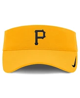 Nike Men's Gold Pittsburgh Pirates Primetime Bozz Ace Performance Adjustable Visor Hat