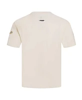 Pro Standard Men's Cream San Diego Padres Turn It Up Dropped Shoulder T-Shirt